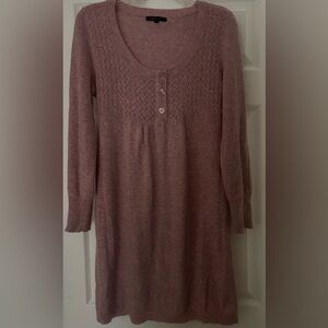 BCBGMaxAzria Pink Midi Dress